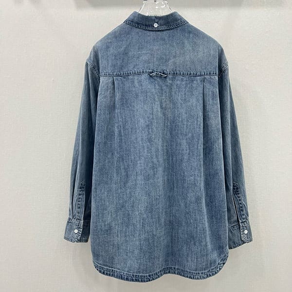 人気急上昇プラダ パチモン オーバーサイズ オーガニックデニム シャツ pud95019
